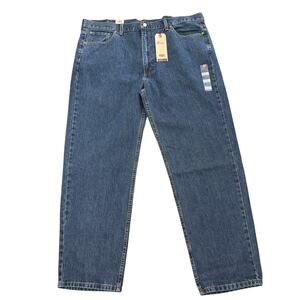 Levi’s 550 Relaxed Fit Jeans Mens 46x34 Blue Denim NWT Classic Straight Leg